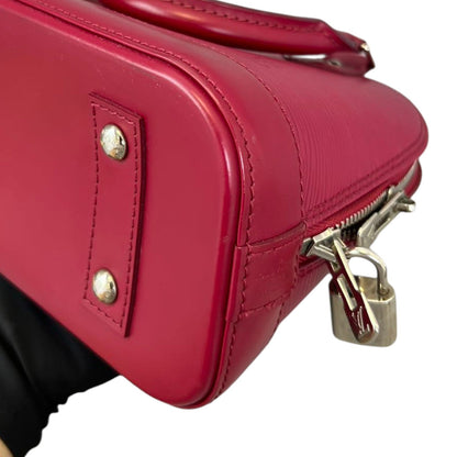 Louis-Vuitton Alma BB Epi Red SHW