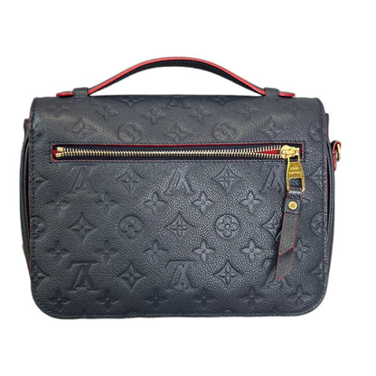 Louis-Vuitton Pochette Metis Empreinte Blue GHW