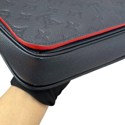 Louis-Vuitton Pochette Metis Empreinte Blue GHW