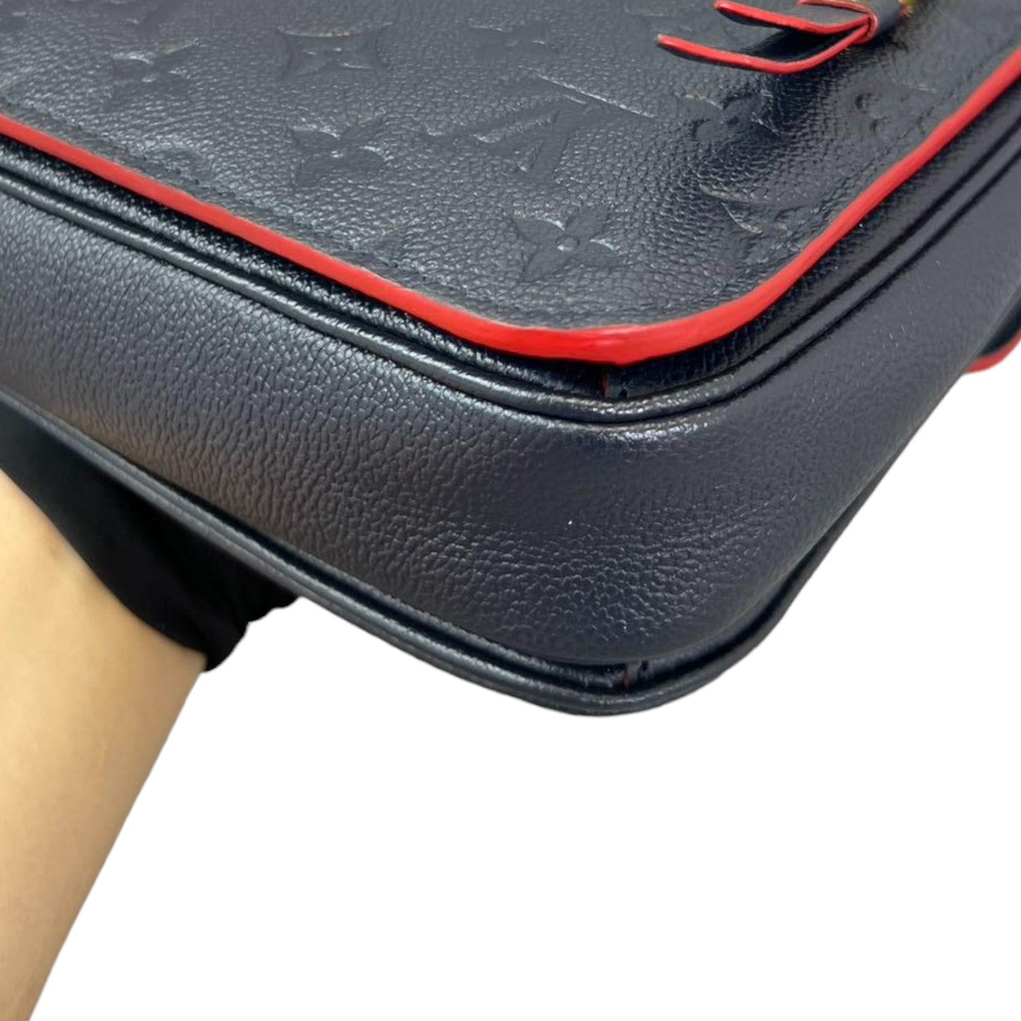Louis-Vuitton Pochette Metis Empreinte Blue GHW