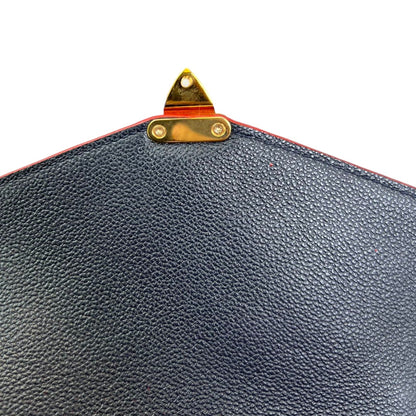 Louis-Vuitton Pochette Metis Empreinte Blue GHW
