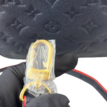 Louis-Vuitton Pochette Metis Empreinte Blue GHW