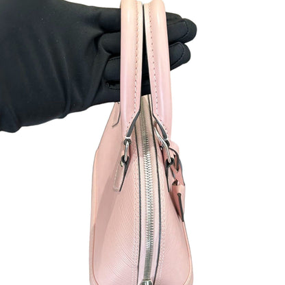 Louis-Vuitton Alma BB Epi Leather Pink SHW