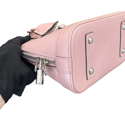 Louis-Vuitton Alma BB Epi Leather Pink SHW