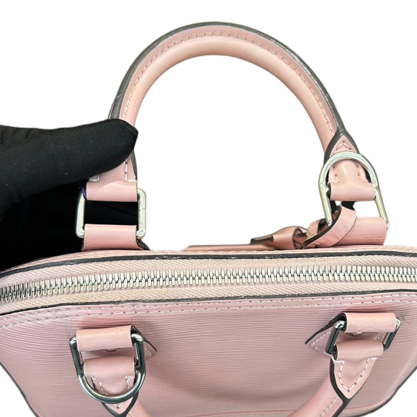 Louis-Vuitton Alma BB Epi Leather Pink SHW