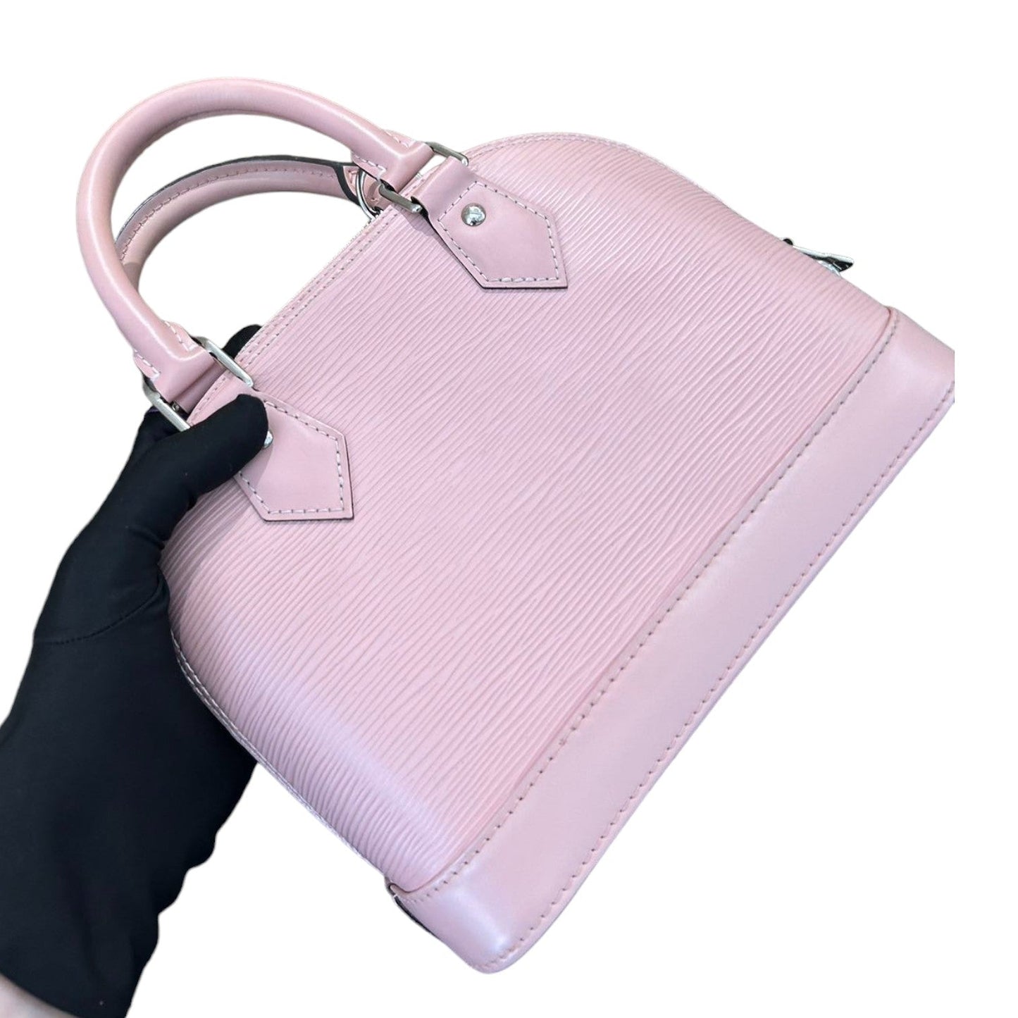 Louis-Vuitton Alma BB Epi Leather Pink SHW