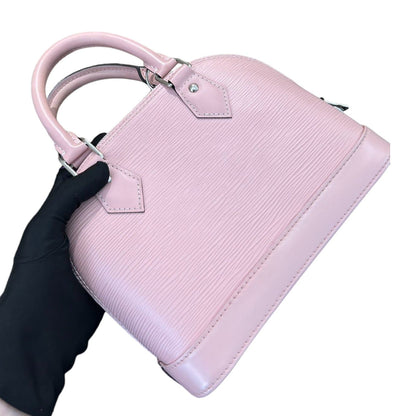 Louis-Vuitton Alma BB Epi Leather Pink SHW