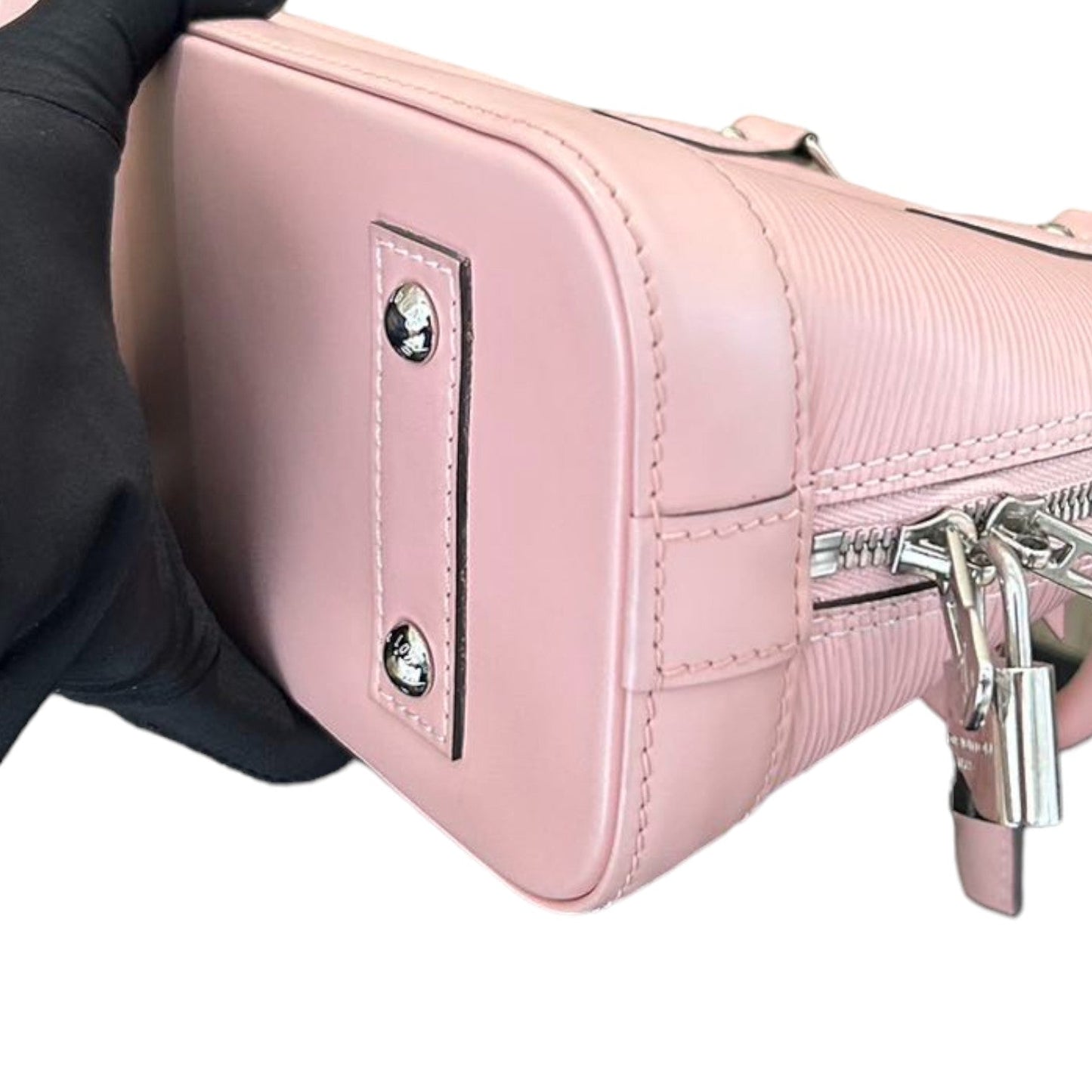 Louis-Vuitton Alma BB Epi Leather Pink SHW