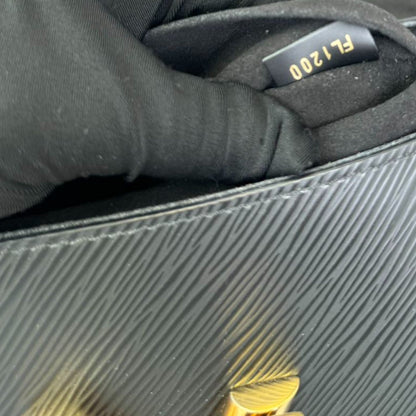 Louis-Vuitton Twist MM Shoulder Epi Black GHW
