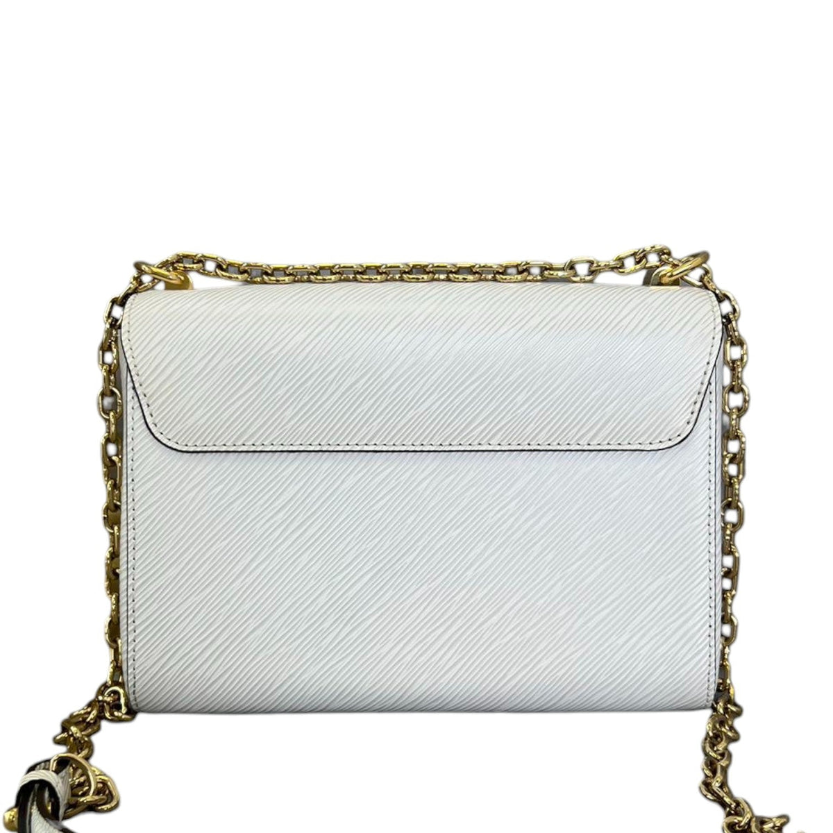 Louis-Vuitton Twist PM Shoulder Epi Leather White GHW