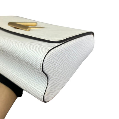 Louis-Vuitton Twist PM Shoulder Epi Leather White GHW