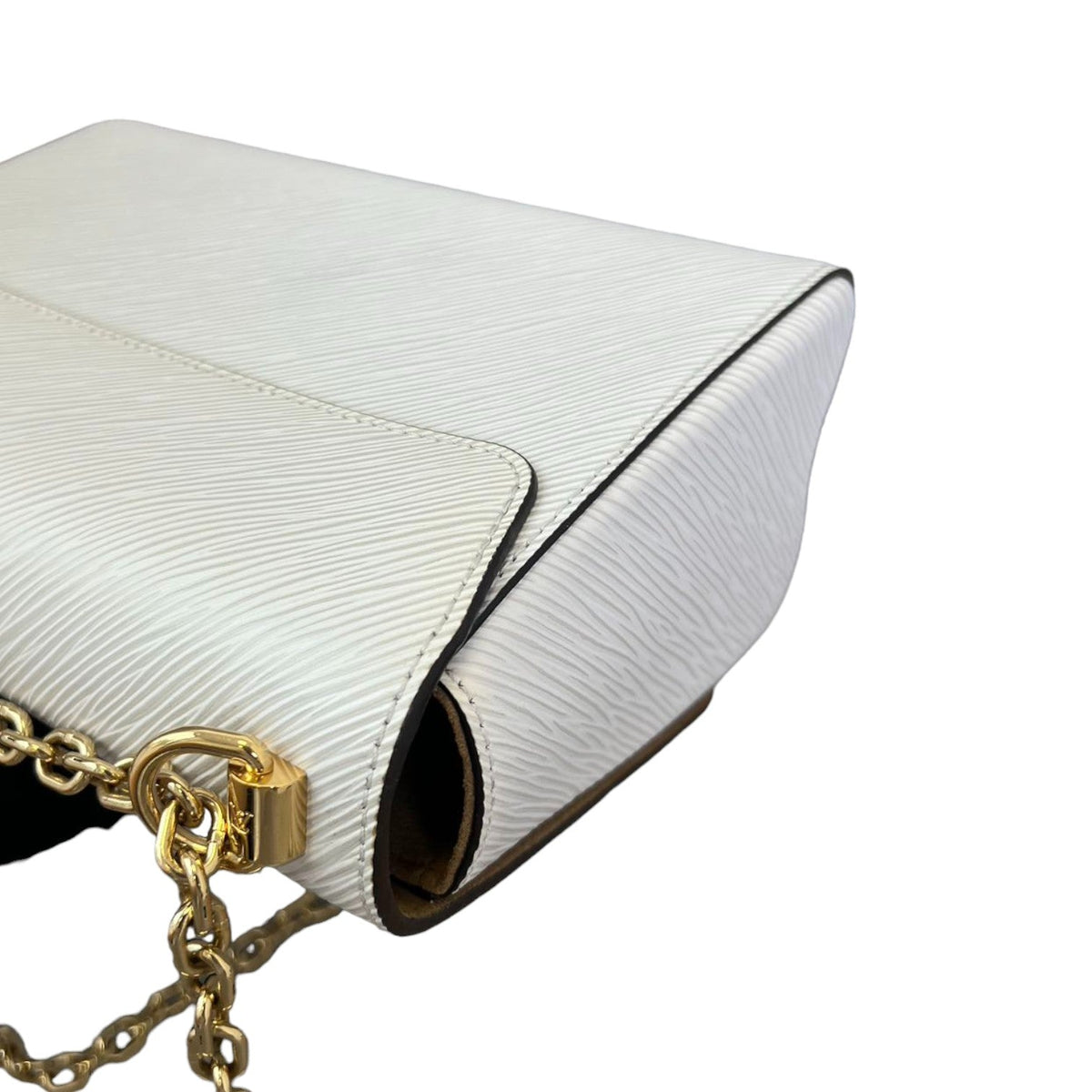 Louis-Vuitton Twist PM Shoulder Epi Leather White GHW