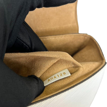 Louis-Vuitton Twist PM Shoulder Epi Leather White GHW