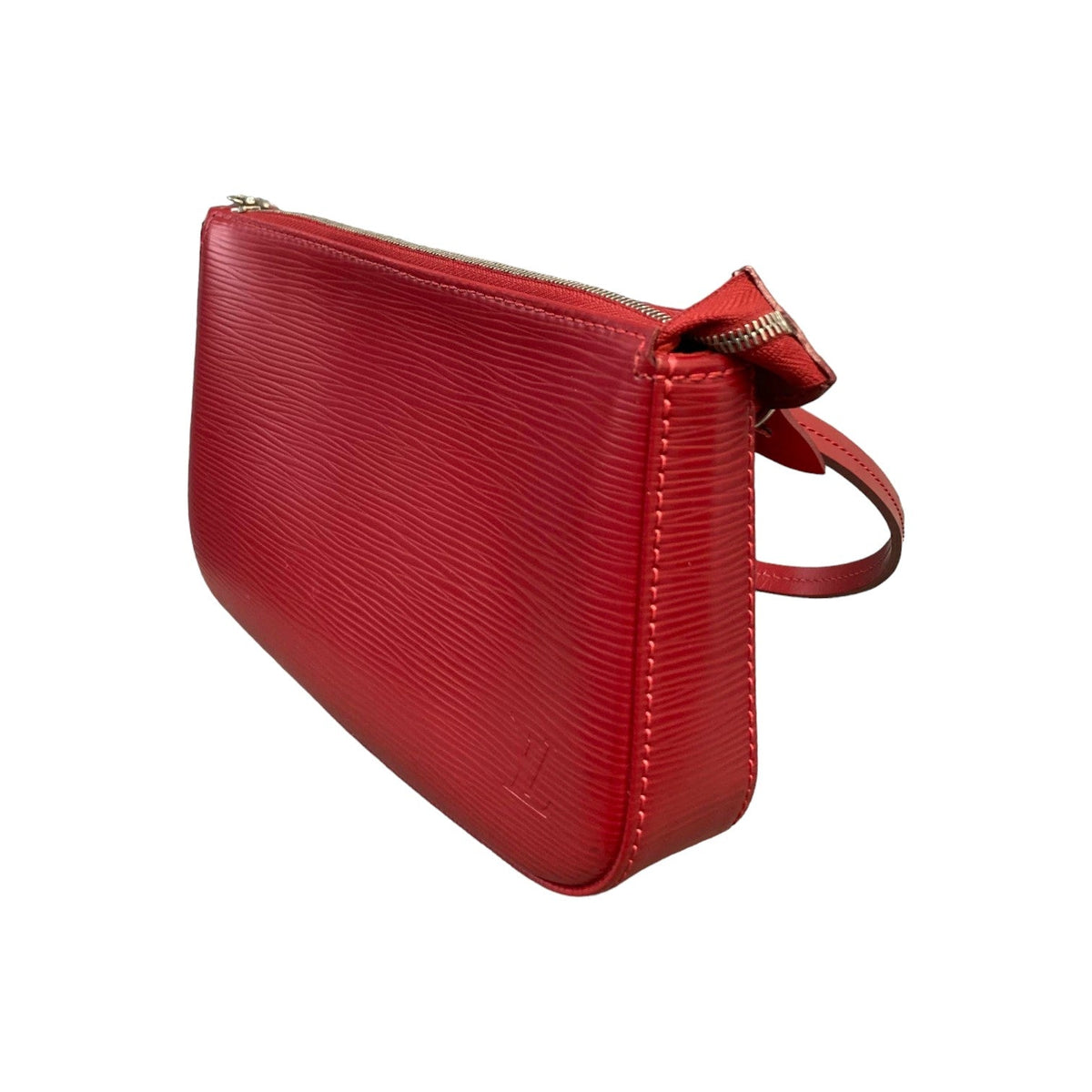 Louis-Vuitton Pochette Accessoires Epi Leather Red SHW