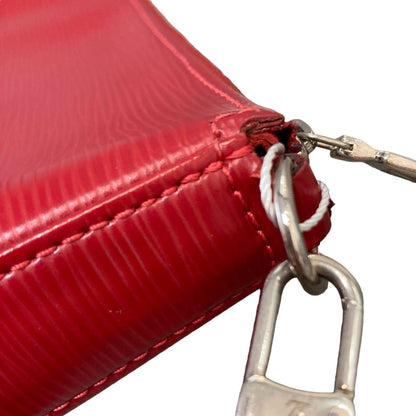 Louis-Vuitton Pochette Accessoires Epi Leather Red SHW