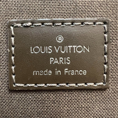 Louis-Vuitton Briefcase Taiga Leather Brown SHW