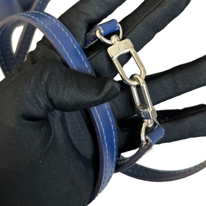 Louis-Vuitton Alma BB Epi Leather Indigo SHW