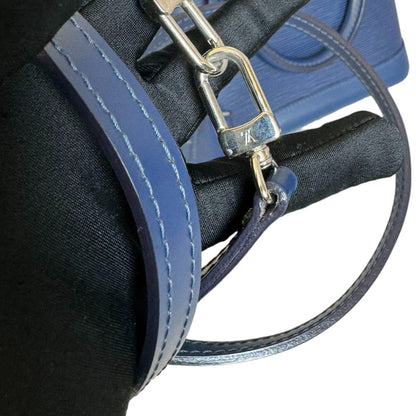Louis-Vuitton Alma BB Epi Leather Indigo SHW