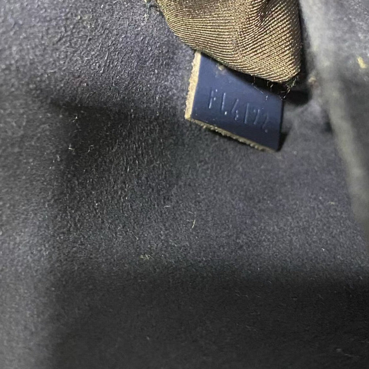 Louis-Vuitton Alma BB Epi Leather Indigo SHW