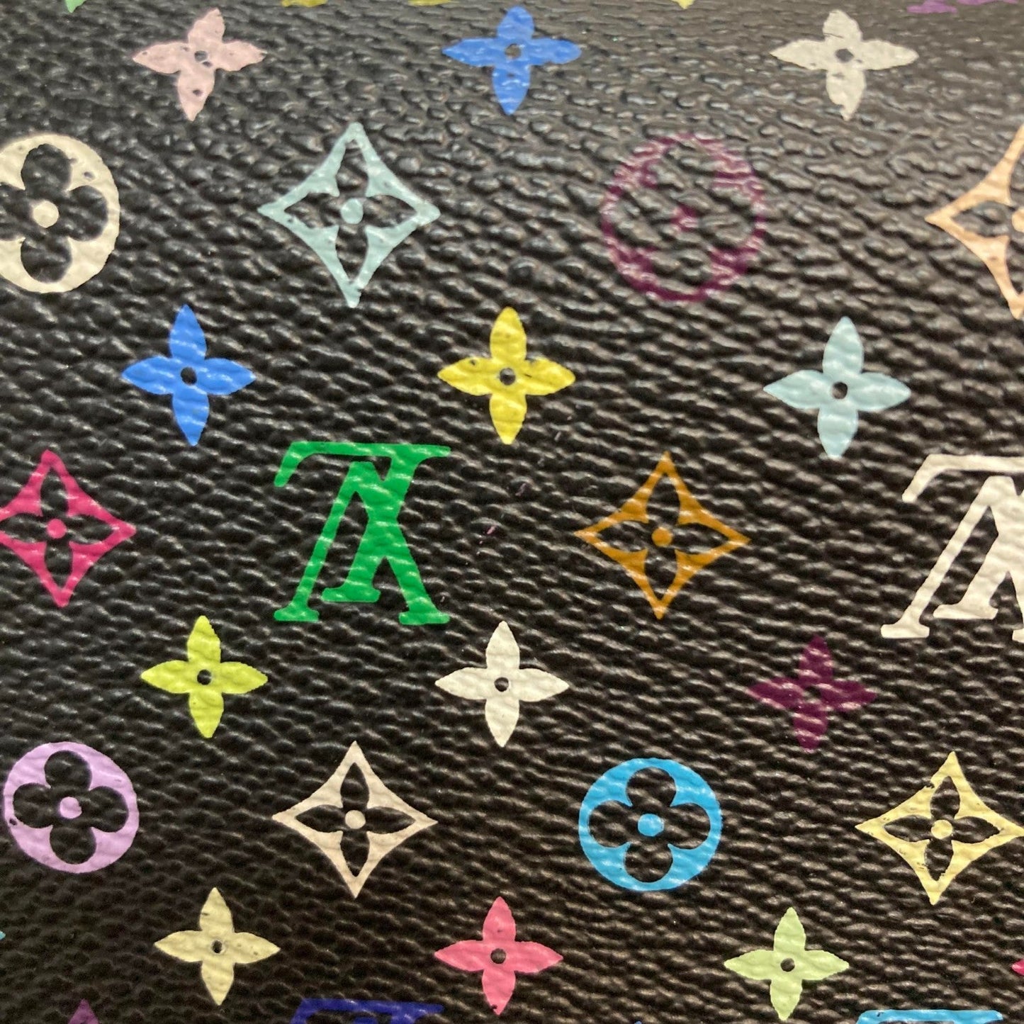 Louis-Vuitton Sarah Wallet NM Monogram Black Multicolor GHW