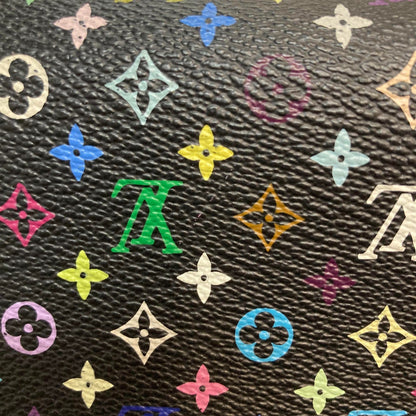 Louis-Vuitton Sarah Wallet NM Monogram Black Multicolor GHW