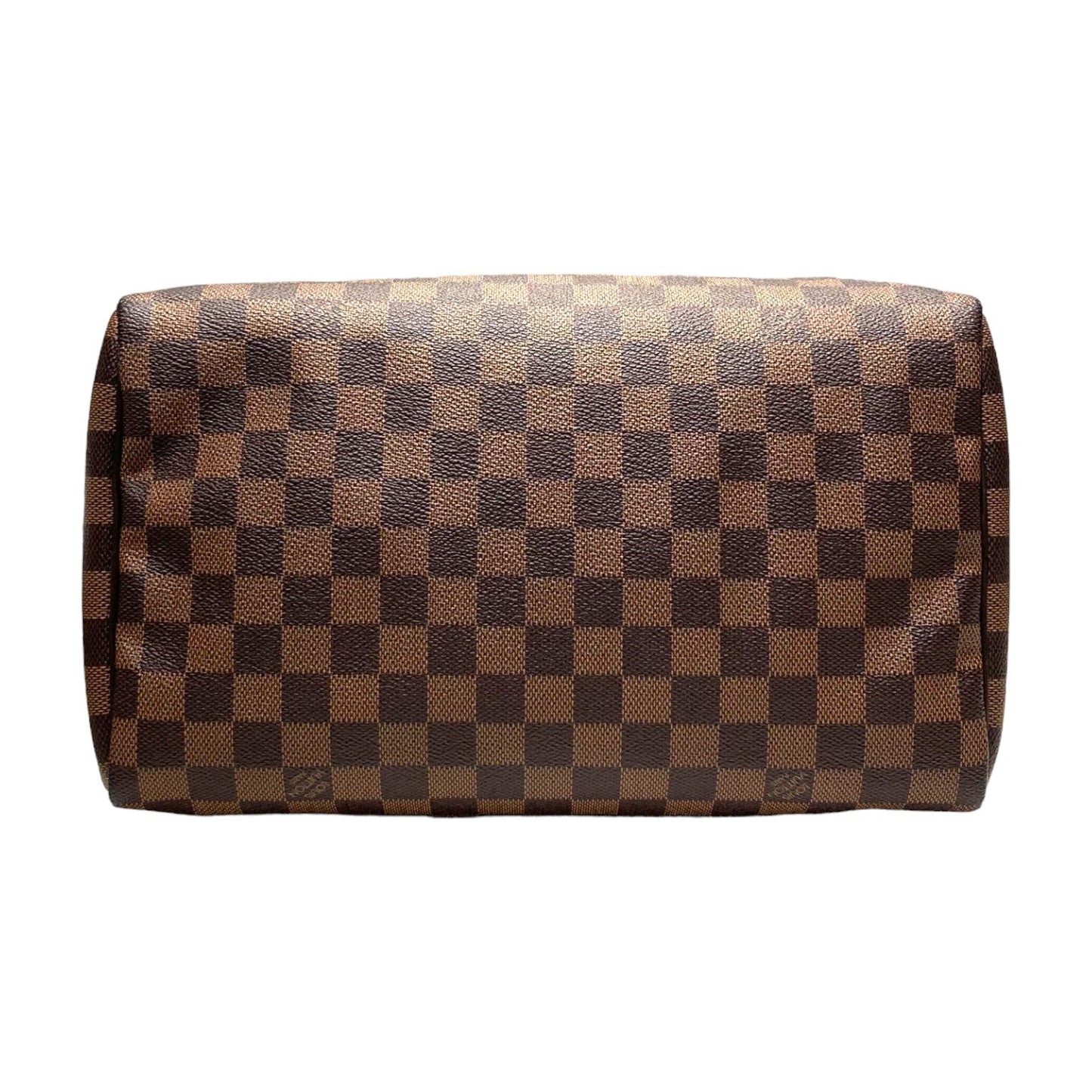 Louis-Vuitton Speedy Bandouliere 30 Damier Ebene Brown GHW