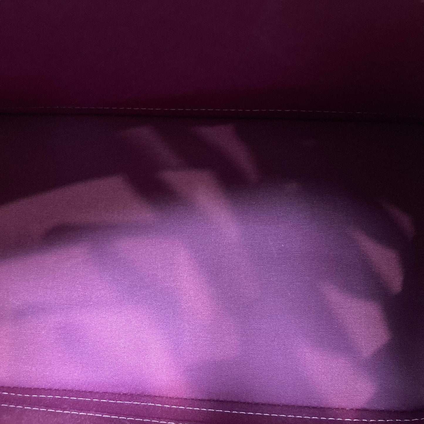 Louis-Vuitton Alma PM Vernis Patent Dark Pink GHW