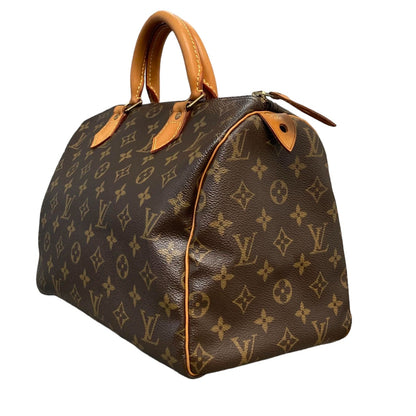 Louis-Vuitton Speedy 30 Monogram Brown GHW