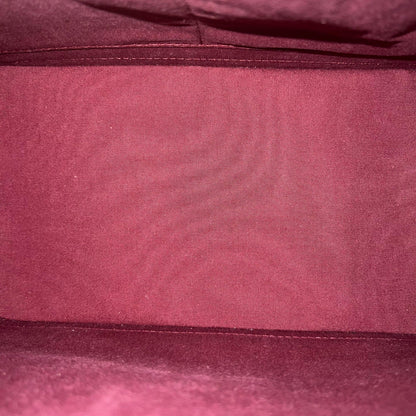 Louis-Vuitton Alma PM Vernis Patent Rouge Fauviste GHW