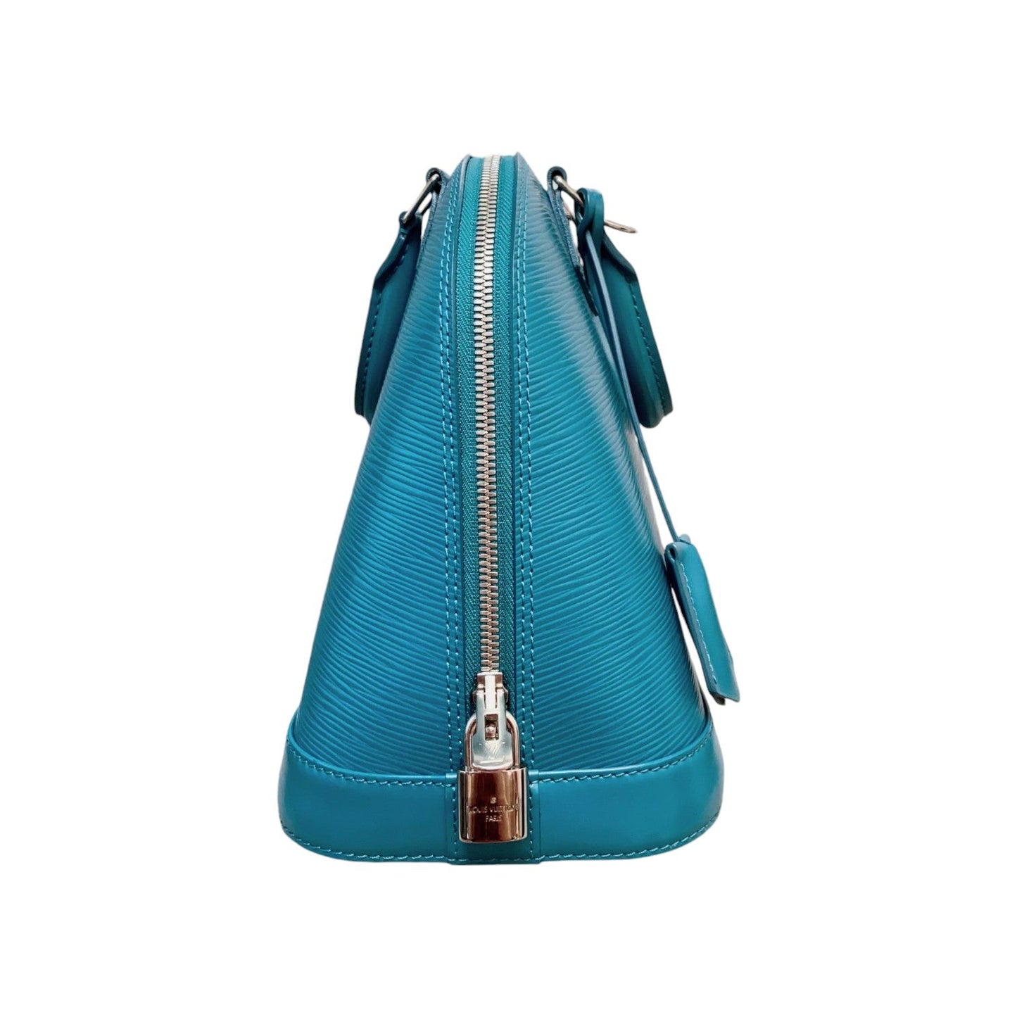 Louis-Vuitton Alma PM Epi Leather Blue SHW