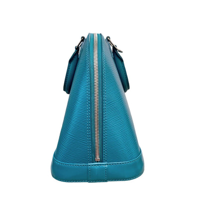 Louis-Vuitton Alma PM Epi Leather Blue SHW