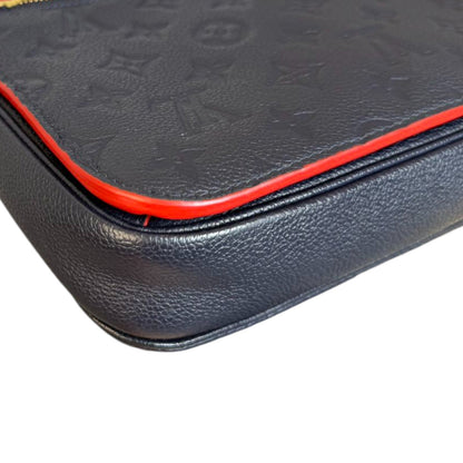 Louis-Vuitton Empreinte Pochette Metis Calfskin Navy Blue GHW