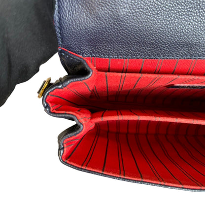 Louis-Vuitton Empreinte Pochette Metis Calfskin Navy Blue GHW