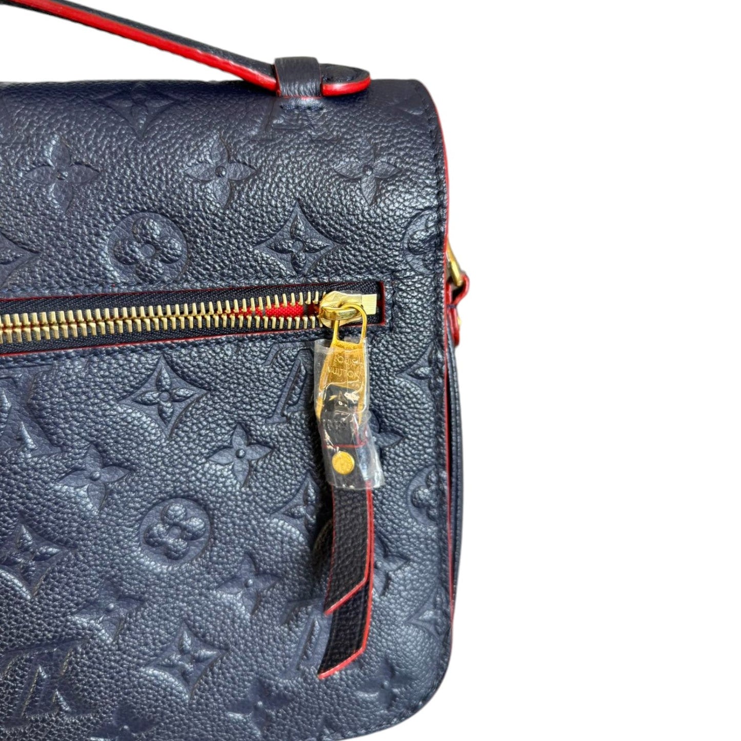 Louis-Vuitton Empreinte Pochette Metis Calfskin Navy Blue GHW