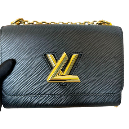 Louis-Vuitton Twist PM Shoulder Epi Leather Black GHW