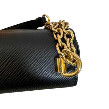 Louis-Vuitton Twist PM Shoulder Epi Leather Black GHW