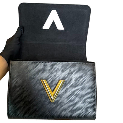 Louis-Vuitton Twist PM Shoulder Epi Leather Black GHW