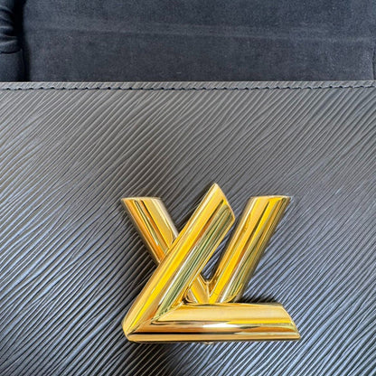 Louis-Vuitton Twist PM Shoulder Epi Leather Black GHW