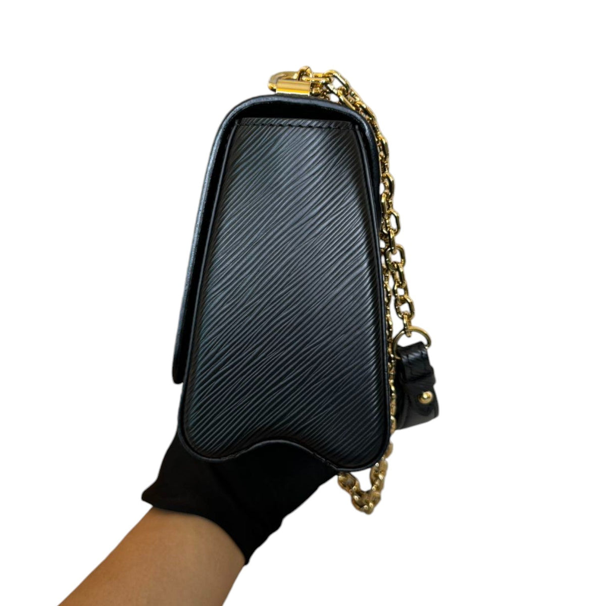 Louis-Vuitton Twist PM Shoulder Epi Leather Black GHW