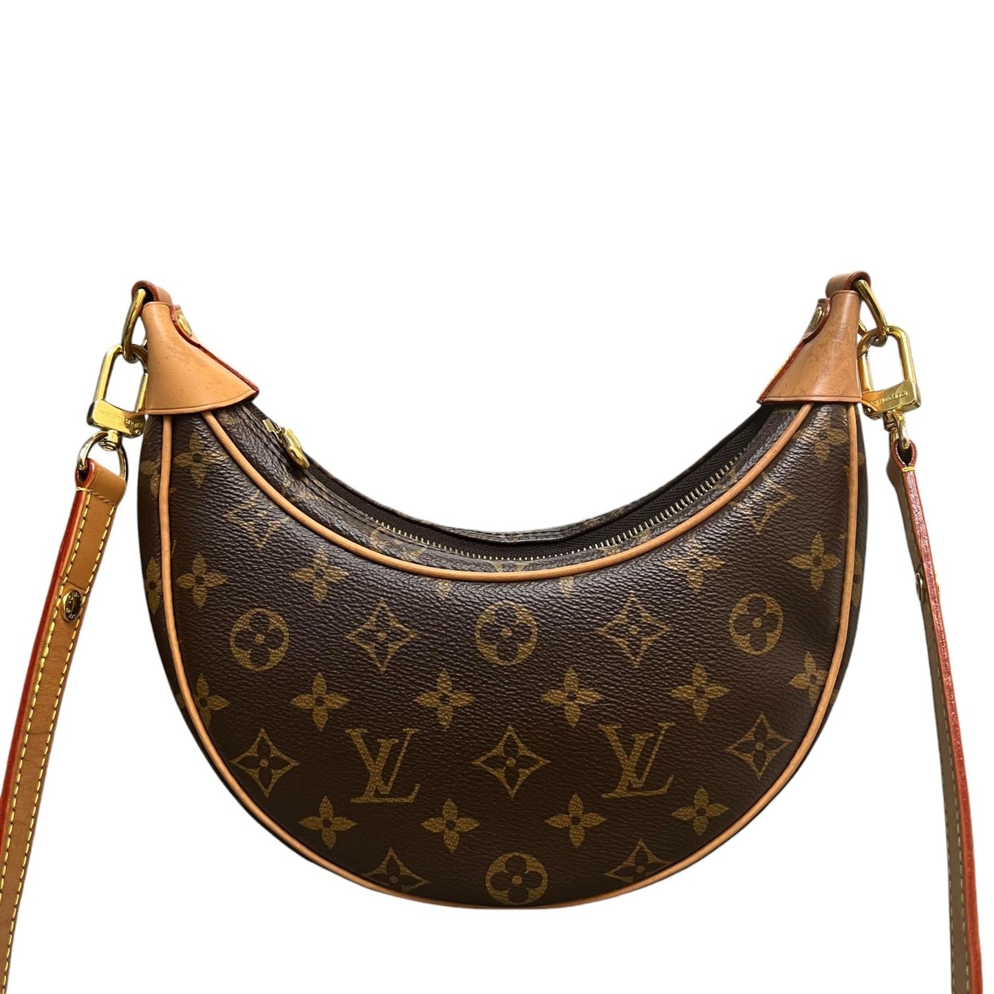Louis-Vuitton Loop Shoulder Monogram Brown GHW