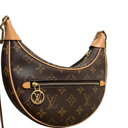 Louis-Vuitton Loop Shoulder Monogram Brown GHW