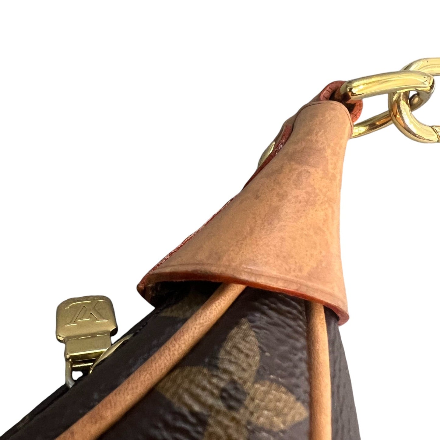 Louis-Vuitton Loop Shoulder Monogram Brown GHW