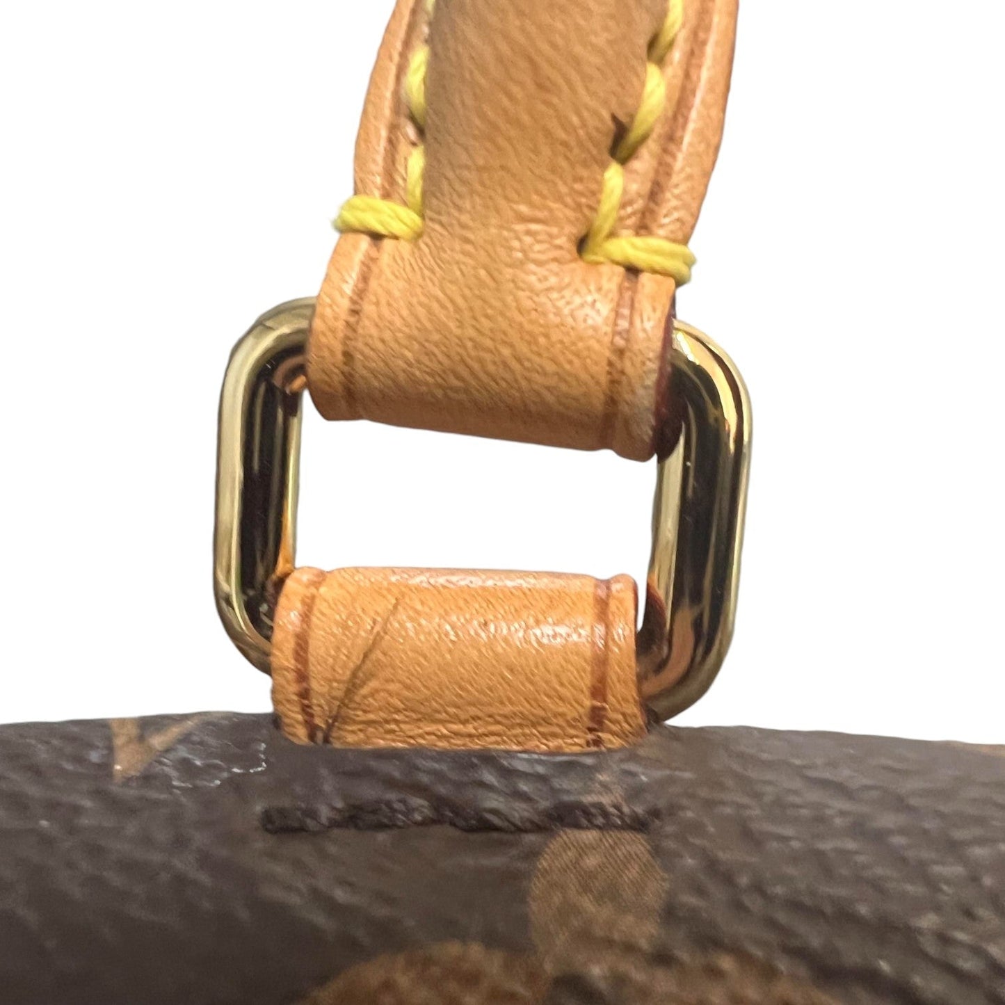Louis-Vuitton Marignan Coquelico Monogram Canvas Brown Red