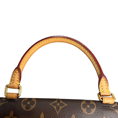 Louis-Vuitton Marignan Coquelico Monogram Canvas Brown Red