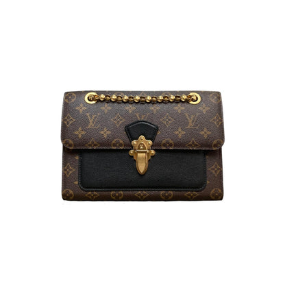 Louis-Vuitton Victoire Shoulder Monogram Black GHW