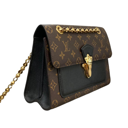 Louis-Vuitton Victoire Shoulder Monogram Black GHW