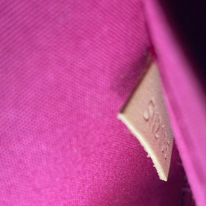 Louis-Vuitton Alma BB Vernis Patent Leather Cherry GHW
