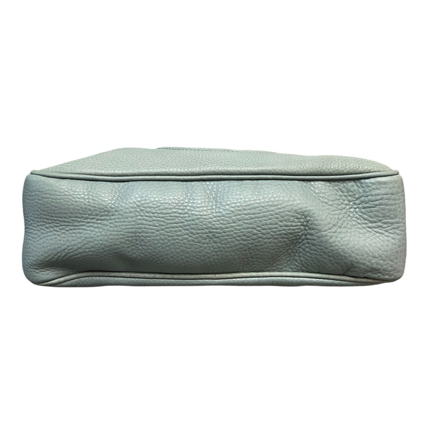 Gucci Soho Bowler Small Pebbled Calfskin Light Blue GHW