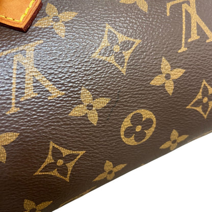Louis-Vuitton Nano Speedy Leather Monogram Brown GHW