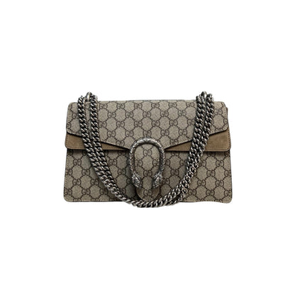 Gucci Dionysus Small GG Supreme Monogram Taupe RHW